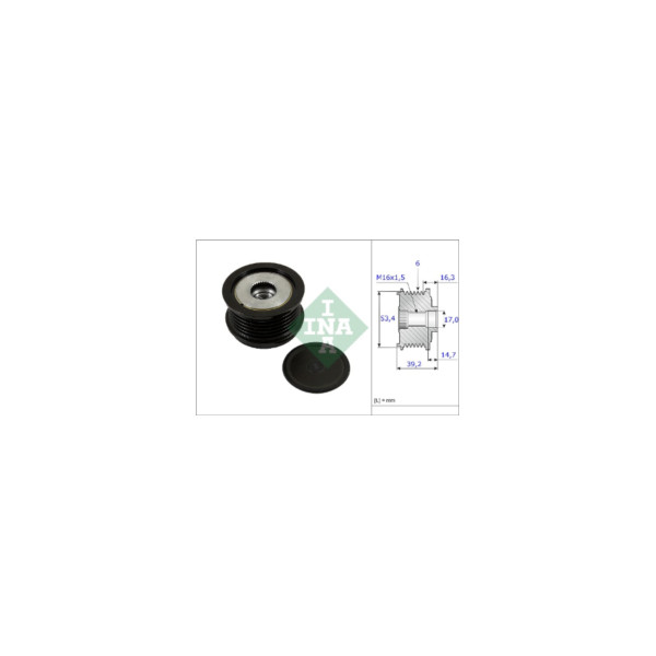 Over-Running Alternator Pulley image