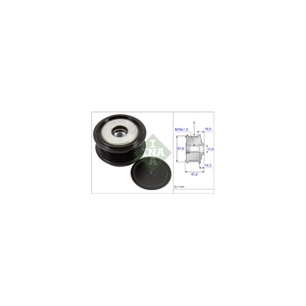 Over-Running Alternator Pulley image