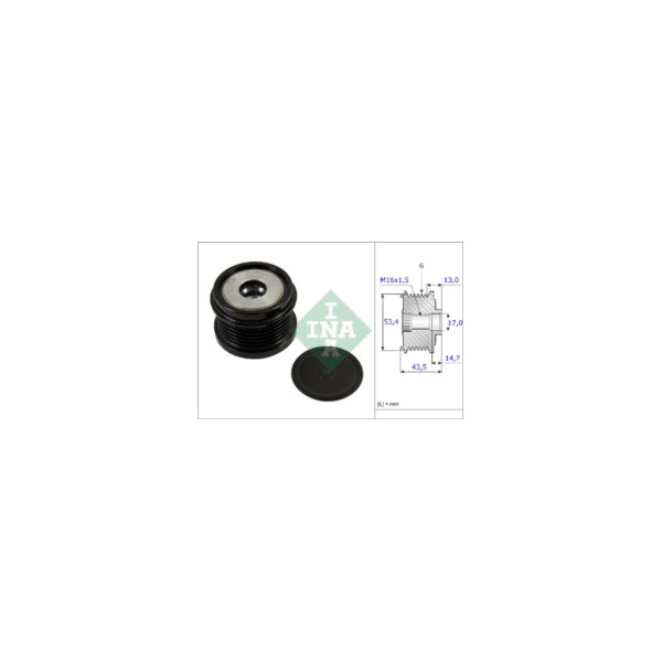 Over-Running Alternator Pulley image