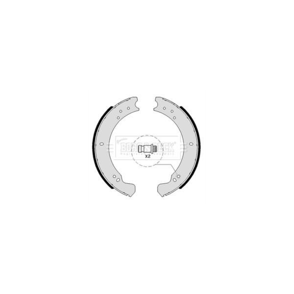 Brake Shoe Set image